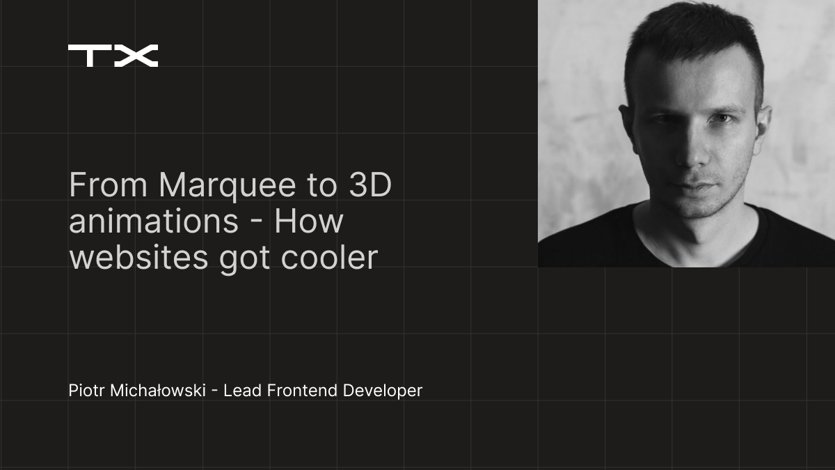 Reference image for the From Marquee to 3D animations - How websites got cooler post